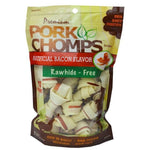 Pork Chomps Mini Knotz Dog Treats Bacon Flavor, 120 count (10 x 12 ct)