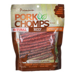 Pork Chomps Premium Assorted Munchy Sticks, 400 count (8 x 50 ct)