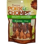 Pork Chomps Premium Nutri Chomps Meaty Skewers, 24 count (4 x 6 ct)