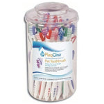 PlaqClnz Pet Toothbrushes for Dogs and Cats, 96 count (2 x 48 ct)
