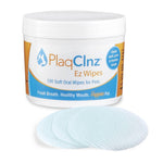 PlaqClnz EZ Oral Health Wipes for Dogs, 300 count (3 x 100 ct)
