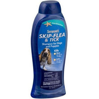 Sergeants Skip-Flea Flea and Tick Shampoo for Dogs Ocean Breeze Scent, 54 oz (3 x 18 oz)