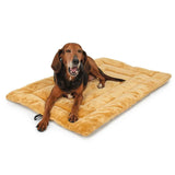 Slumber Pet Plush Mat  - XL - 41" x 27" - Sand