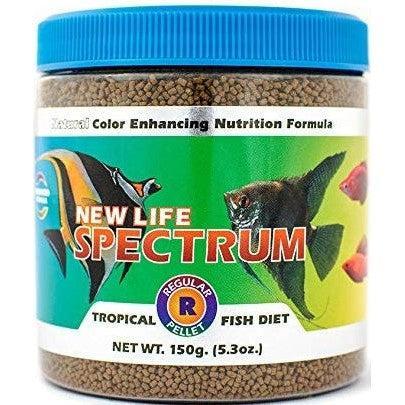 New Life Spectrum Tropical Fish Food Regular Sinking Pellets, 450 gram (3 x 150 gm)