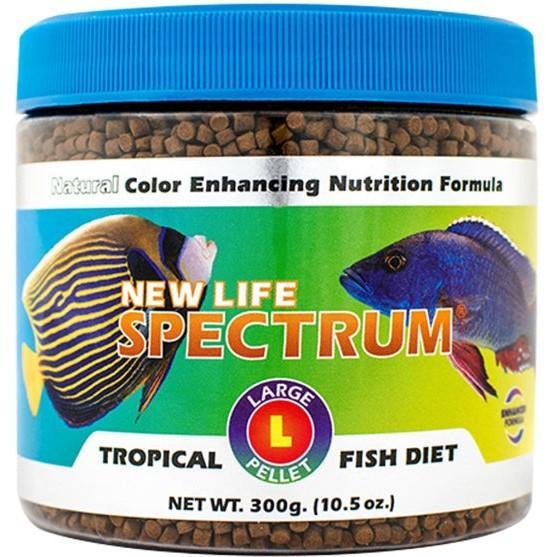 New Life Spectrum Tropical Fish Food Large Sinking Pellets, 900 gram (3 x 300 gm)