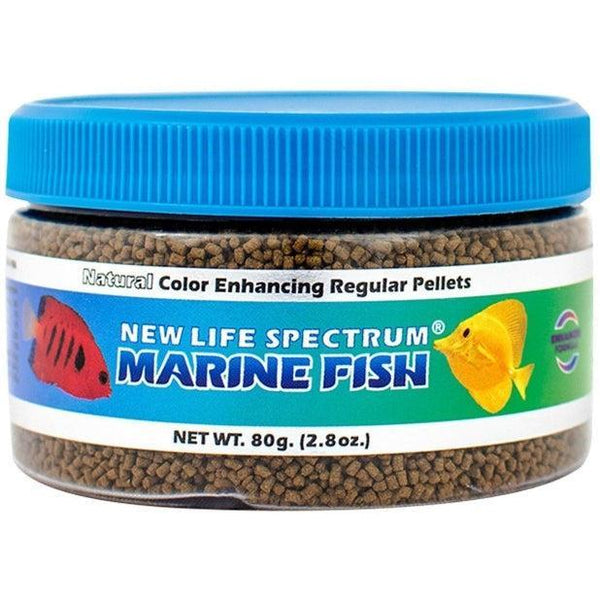 New Life Spectrum Marine Fish Food Regular Sinking Pellets, 240 gram (3 x 80 gm)