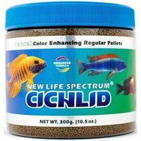 New Life Spectrum Cichlid Food Regular Sinking Pellets, 900 gram (3 x 300 gm)