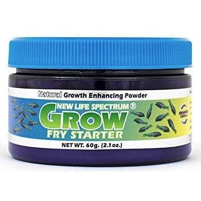 New Life Spectrum Grow Fry Starter Natural Growth Enhancing Diet Small Pellet, 180 gram (3 x 60 gm)