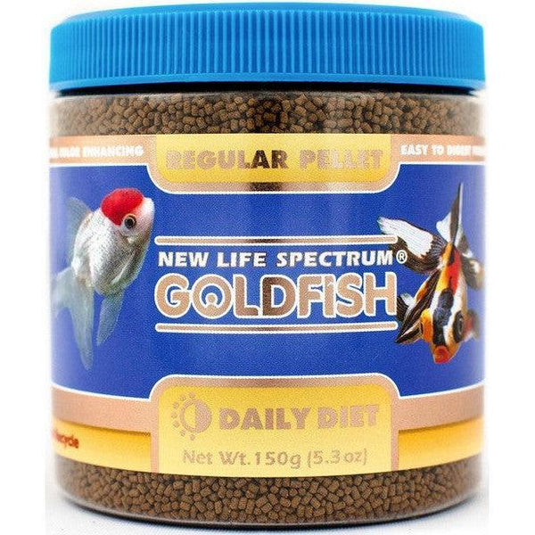 New Life Spectrum Goldfish Food Regular Pellets, 450 gram (3 x 150 gm)