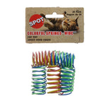 Spot Colorful Springs Cat Toy Wide, 80 count (8 x 10 ct)