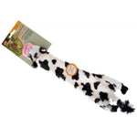 Skinneeez Crinklers Cow Dog Toy, 3 count