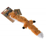Skinneeez Extreme Quilted Fox Dog Toy, 3 count