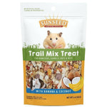 Sunseed Trail Mix Treat with Banana and Coconut for Hamster and Rats, 60 oz (12 x 5 oz)