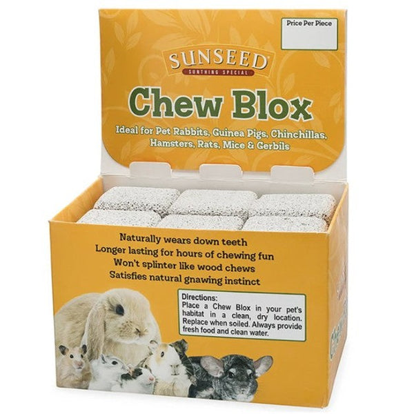 Sunseed Chew Blox for Small Animals, 36 count (3 x 12 ct)