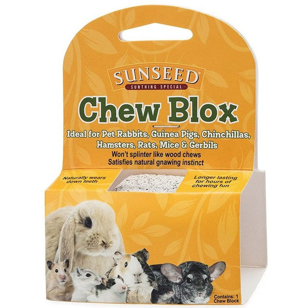 Sunseed Chew Blox for Small Animals, 12 count (12 x 1 ct)