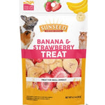 Sunseed Banana and Strawberry Small Animal Treat, 4.2 oz (6 x 0.7 oz)
