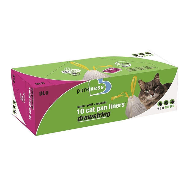 Van Ness PureNess Drawstring Cat Pan Liners Small, 120 count (12 x 10 ct)