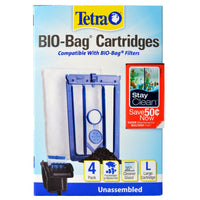 Tetra Bio-Bag Cartridges with StayClean Large, 48 cout (12 x 4 ct)