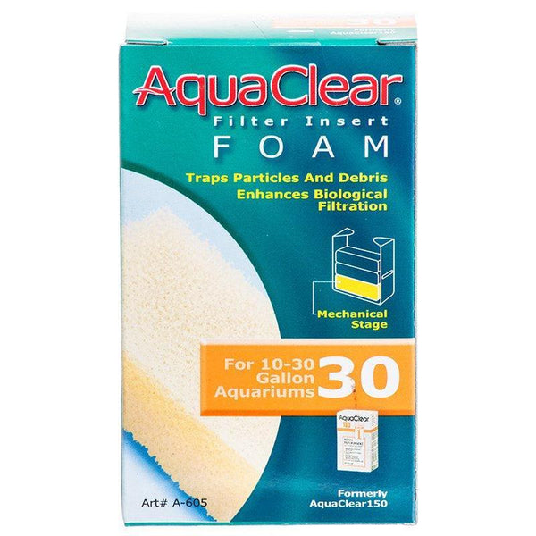 AquaClear Filter Insert Foam for Aquariums, 30 gallon - 6 count