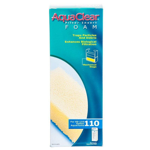 AquaClear Filter Insert Foam for Aquariums, 110 gallon - 6 count