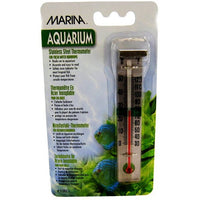 Marina Stainless Steel Aquarium Thermometer, 9 count