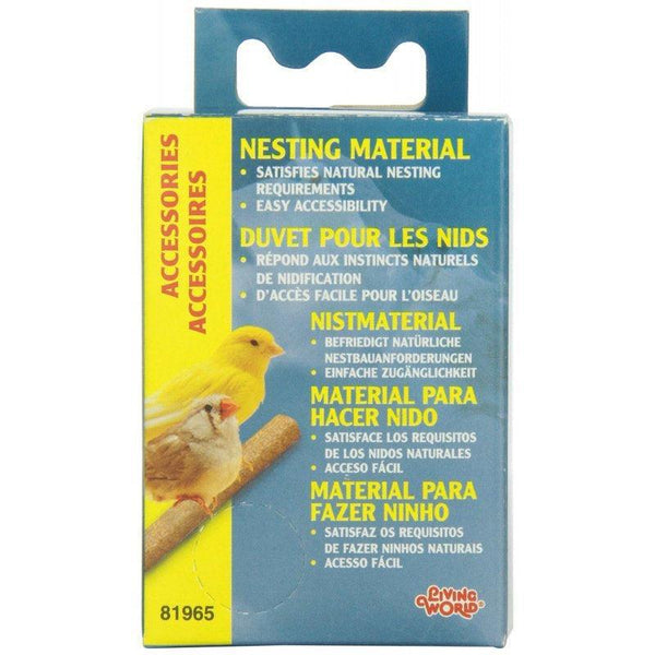 Living World Nesting Material for Birds, 24 count