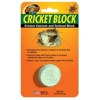 Zoo Med Cricket Block Cricket Calcium and Gutload Block, 6 count