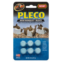 Zoo Med Pleco Banquet Block Mini, 72 count (12 x 6 ct)