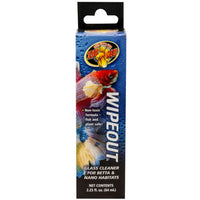 Zoo Med Wipeout Glass Cleaner for Betta and Nano Habitats, 2.25 oz