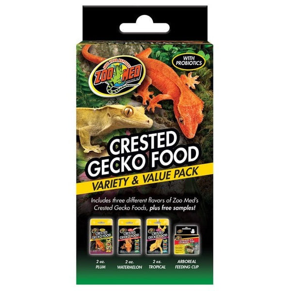 Zoo Med Crested Gecko Food Variety and Value Pack, 2 count