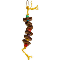 Zoo-Max Slice Shred-X Bird Toy, Small - 9 count