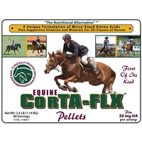 Corta-Flx Corta-Flx Equine Corta-Flx Pellets - Joint Flex Supplement for Horses -40 lb (case of 1)-Horse-Corta-Flx-PetPhenom
