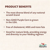 Manna Pro Manna Pro Poultry Feed 7 Grain Ultimate Scratch w/Purple Corn 10 lb-Chicken-Manna Pro-PetPhenom