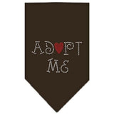 Mirage Pet Products Adopt Me Rhinestone Bandana, Large, Assorted Colors-Dog-Mirage Pet Products-Cocoa-PetPhenom