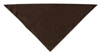 Mirage Pet Products Plain Bandana, Small, Assorted Colors-Dog-Mirage Pet Products-Cocoa-PetPhenom