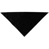 Mirage Pet Products Plain Bandana, Small, Assorted Colors-Dog-Mirage Pet Products-Black-PetPhenom