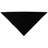 Mirage Pet Products Plain Bandana, Small, Assorted Colors-Dog-Mirage Pet Products-Black-PetPhenom