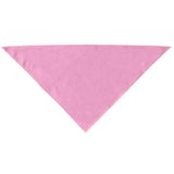 Mirage Pet Products Plain Bandana, Small, Assorted Colors-Dog-Mirage Pet Products-Light Pink-PetPhenom