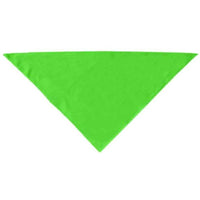 Mirage Pet Products Plain Bandana, Small, Assorted Colors-Dog-Mirage Pet Products-Lime Green-PetPhenom