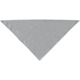 Mirage Pet Products Plain Bandana, Small, Assorted Colors-Dog-Mirage Pet Products-Gray-PetPhenom