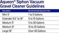 Aqueon Medium Siphon Vacuum Aquarium Gravel Cleaner, 9-Inch-Fish-Aqueon-PetPhenom