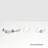 Hiddin Clear Dog Leash & Collar Set | Options-Dog-Hiddin.co-X Small-Silver-PetPhenom