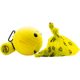 Potty Mouth Portable Hygienic Pooper Scooper Medium Yellow 3.5" x 3.5" x 3.5"-Dog-Potty Mouth-PetPhenom