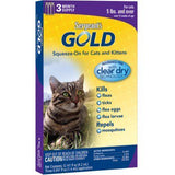 Sergeants Gold Flea and Tick Squeeze-On for Cats Over 6 lbs, 3 count-Cat-Sergeants-PetPhenom