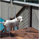 Hiddin Clear Freestanding Pet Gate Zig Zag | Options-Dog-Hiddin.co-4 Panel-PetPhenom