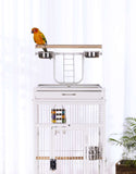 Prevue Pet Products Playtop Bird Home - Chalk White - Model 3151C-Bird-Prevue Pet Products-PetPhenom