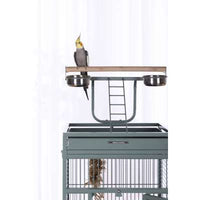 Prevue Pet Products Playtop Bird Home - Sage Green - Model 3151SAGE-Bird-Prevue Pet Products-PetPhenom