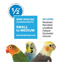 Prevue Pet Products Tall Tiel Cage White-Bird-Prevue Pet Products-PetPhenom